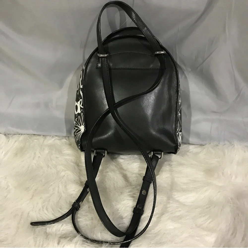 Michael Kors Graffiti Printed Backpack EUC
